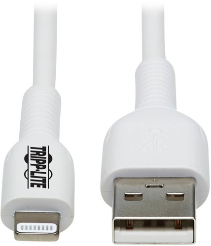 Tripp Lite M100AB-02M-WH Lightning-kabel 2 m Wit