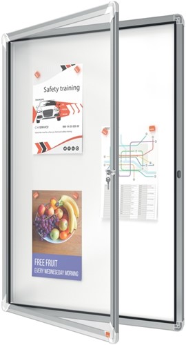 Binnenvitrine Nobo Premium Plus 9xA4 draaideur magnetisch-2
