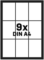 Binnenvitrine Nobo Premium Plus 9xA4 draaideur magnetisch-10