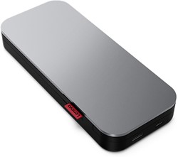 Lenovo Go powerbank Lithium-Polymeer (LiPo) 20000 mAh Zwart, Grijs