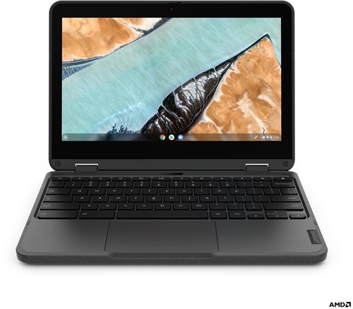 Lenovo 300e Chromebook 29,5 cm (11.6") Touchscreen HD AMD 3000 4 GB DDR4-SDRAM 32 GB eMMC Wi-Fi 5 (802.11ac) Chrome OS Grijs