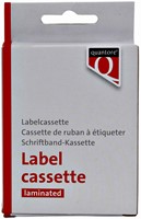 Labeltape Quantore TZE-231 12mm x 8m zwart op wit-2