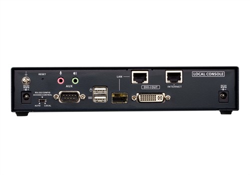 ATEN DVI-I KVM met één weergave via IP-zender met internettoegang-2