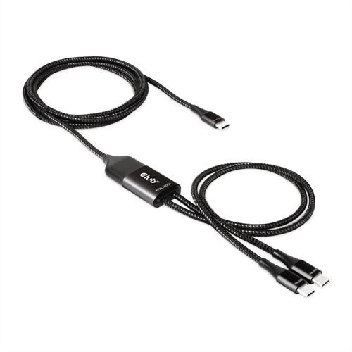 CLUB3D CAC-1527 USB-kabel USB C Zwart-2