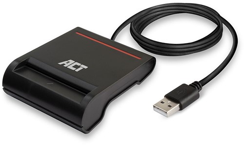 ACT AC6015 smart card reader Binnen USB USB 2.0 Zwart-2