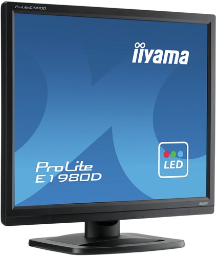 iiyama ProLite E1980D-B1 LED display 48,3 cm (19") 1280 x 1024 Pixels XGA Zwart-3
