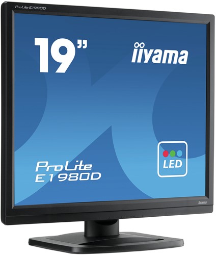 iiyama ProLite E1980D-B1 LED display 48,3 cm (19") 1280 x 1024 Pixels XGA Zwart-2