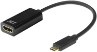 ACT AC7305 video kabel adapter 0,15 m USB Type-C HDMI Type A (Standaard) Zwart-3