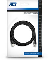 Kabel ACT CAT6 Network koper 0.9 meter zwart-2