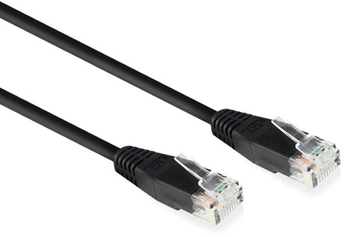 ACT AC4010 netwerkkabel Zwart 10 m Cat6 U/UTP (UTP)