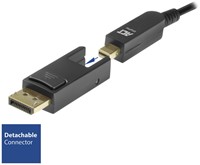 ACT AK4151 DisplayPort kabel 15 m Zwart-3