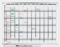 Planbord Legamaster professional jaarplanner hor 90x120cm-2