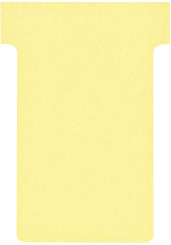 Planbord T-kaart Nobo nr 2 48mm geel