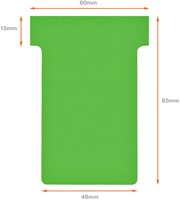 Planbord T-kaart Nobo nr 2 48mm groen-3