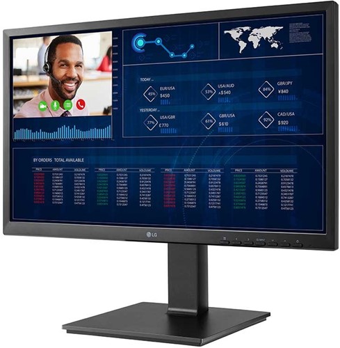 LG 24CN650N-6N Intel® Celeron® 60,5 cm (23.8") 1920 x 1080 Pixels 16 GB eMMC All-in-One thin client Wi-Fi 5 (802.11ac) Zwart-3
