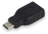 ACT AC7355 tussenstuk voor kabels USB-A USB-C Zwart-2