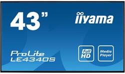 iiyama LE4340S-B3 beeldkrant Digitale signage flatscreen 109,2 cm (43") LED Full HD Zwart