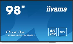 iiyama LE9845UHS-B1 beeldkrant Digitale signage flatscreen 2,49 m (98") LED 4K Ultra HD Zwart Type processor Android 8.0