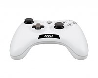 MSI Force GC20 V2 Wit USB 2.0 Gamepad Analoog/digitaal Android, PC-3
