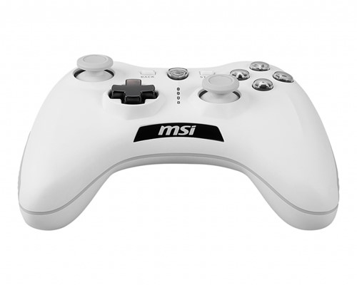 MSI FORCE GC30 V2 WHIT game controller Wit USB 2.0 Gamepad Analoog/digitaal Android, PC-3