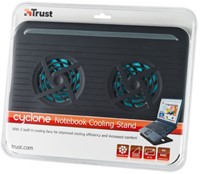Trust Cyclone | Laptop Cooling Stand | 2 Ventilatoren | USB-voeding | Aanpasbare kantelen | max 16 inch-2