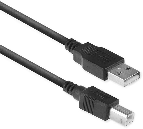 ACT AC3030 USB-kabel 1 m USB 2.0 USB A USB B Zwart