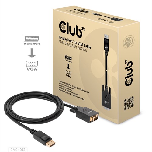 CLUB3D CAC-1012 DisplayPort kabel-2