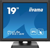 iiyama ProLite T1931SR-B6 touch screen-monitor 48,3 cm (19") 1280 x 1024 Pixels Single-touch Multi-gebruiker Zwart