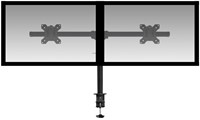 ACT AC8315 flat panel bureau steun 68,6 cm (27") Klem/doorvoer Zwart-3
