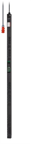 APC Easy PDU EPDU1216SMBO, Metered-By-Outlet with Switching, 0U, 16A, 400V, (21x)C13 & (3x)C19, IEC60309 16A 3Fase stekker