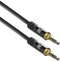 ACT AC3614 audio kabel 15 m 3.5mm Zwart