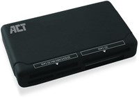 ACT AC6025 geheugenkaartlezer USB 2.0 Zwart