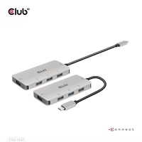 CLUB3D USB Gen2 Type-C to 10Gbps 4x USB Type-A Hub-3