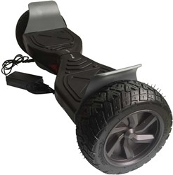 UrbMob SET BIG Wheel Hover Board + Cart zelfbalancerende scooter 15 km/h 4000 mAh Zwart