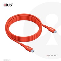 CLUB3D USB2 Type-C Bi-Directional Cable, Data 480Mb,PD 240W(48V/5A) EPR M/M 2m USB IF GECERTIFICEERD-2