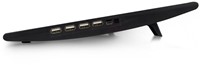 Laptopstandaard ACT 2 standen met ventilator 4-p hub-3