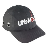 UrbMob HelmCap Zwart, Wit-3