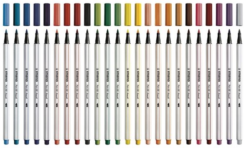 Brushstift STABILO Pen 568/36 smaragdgroen-2