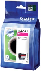 Inktcartridge Brother LC-3233M rood