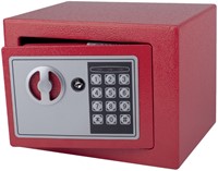 Kluis Pavo mini elektronisch 230x170x170mm rood-2