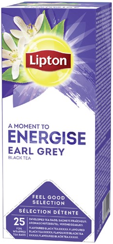 Thee Lipton Energise earl grey 25x1.5gr