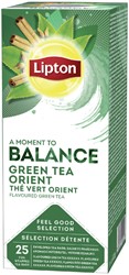 Thee Lipton Balance green tea orient 25x1.5gr
