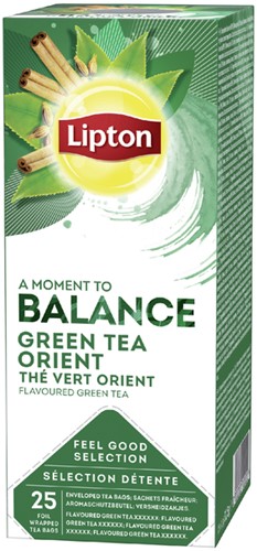 Thee Lipton Balance green tea orient 25x1.5gr