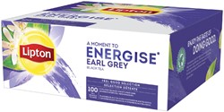 Thee Lipton Energise Earl Grey 100stuks