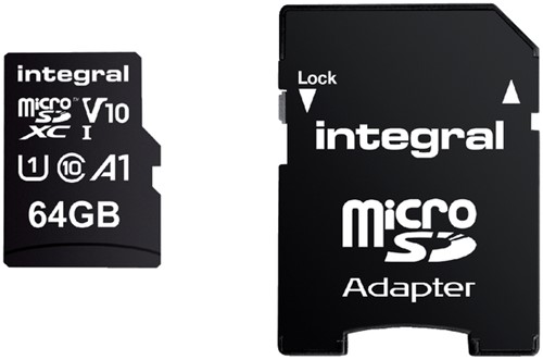 Geheugenkaart Integral microSDXC V10 64GB-2