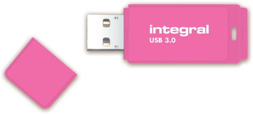 USB-stick 2.0 Integral 32GB neon roze-2