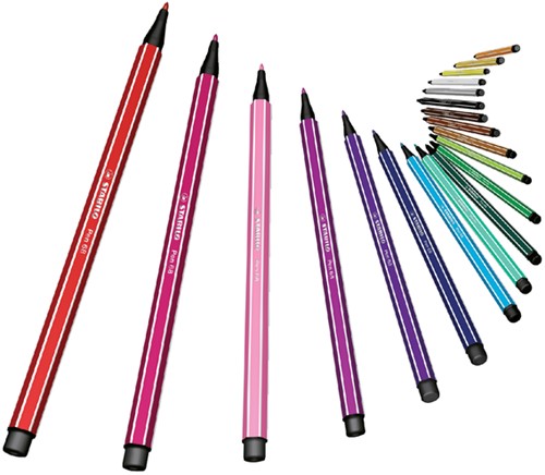 Viltstift STABILO Pen 68/31 medium lichtblauw-2