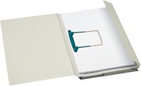 Combimap Secolor folio 1 klep recycled 250gr grijs