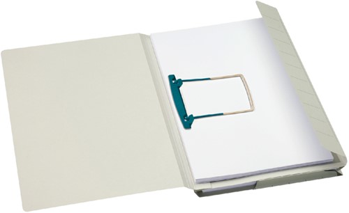 Combimap Secolor folio 1 klep recycled 250gr grijs