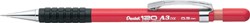 Vulpotlood pentel A313 0.3mm HB rood